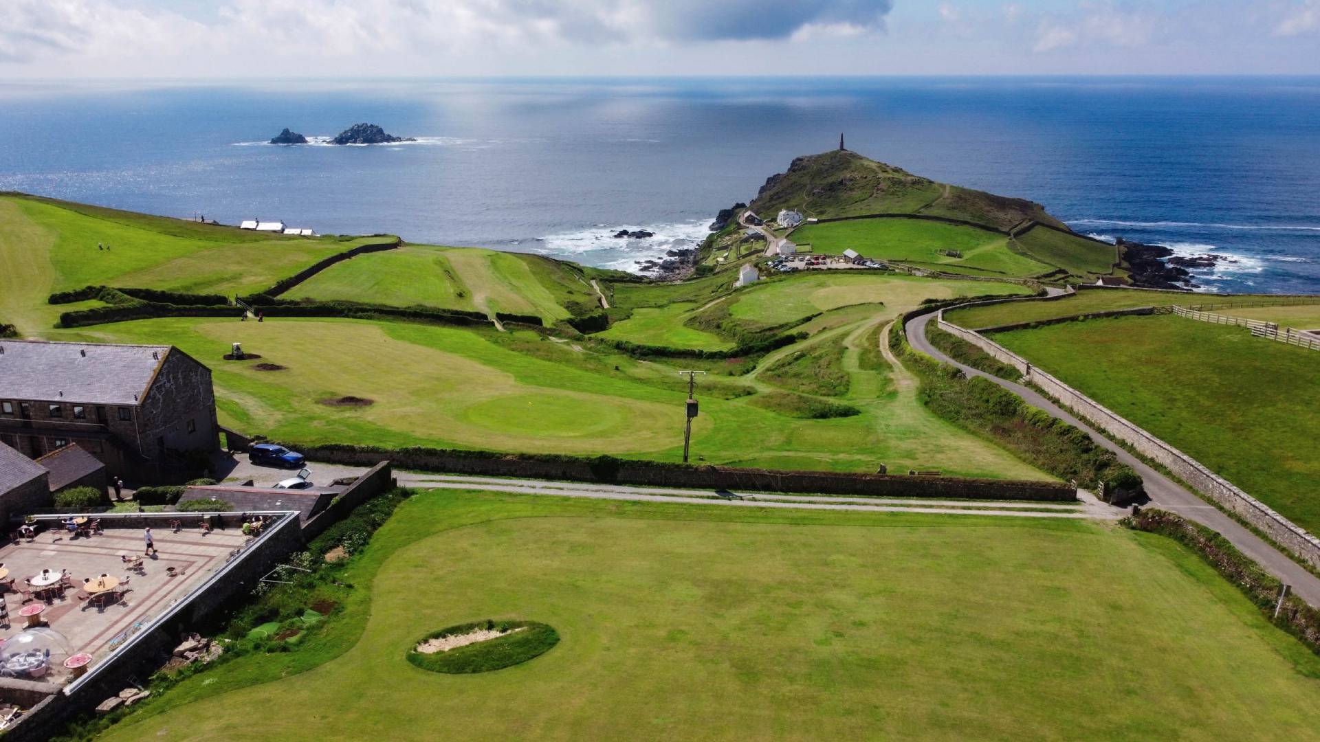 Cornwall’s Edge: Fairways, Ocean & Open Skies